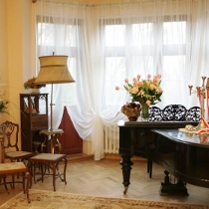 salon w willi Nowowiejskiego