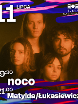 Portret dwóch kobiet i dwóch mężczyzn - członków zespołu noco.