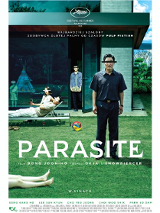 Plakat filmu Parasite.