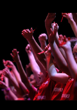 Skowroneczki podczas koncertu