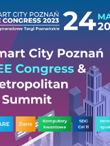 Obraz wielokolorowy przedstawiający tytuł konferencji oraz jej najważniejsze aspekty i datę