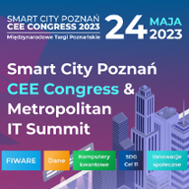 Obraz wielokolorowy przedstawiający tytuł konferencji oraz jej najważniejsze aspekty i datę