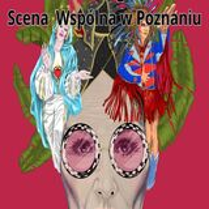 Plakat informujący o spektaklu pod tytułem Kora Boska, na którym oprócz informacji o wydarzeniu znajduje się stylizowany rysunek twarzy artystki na purpurowym tle.