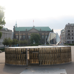 stanowisko NBP na placu Wolności
