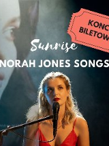 Plakat, na pierwszym planie zdjęcie piosenkarki, która w czerwonej sukience stoi przed mikrofonem, za nią zdjęcie kobiety w brązowych włosach. W prawym, górnym rogu grafika starego biletu z napisem koncert biletowany. Nad głową artystki napisy informujące o wydarzeniu.