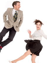 Swingujący tancerze