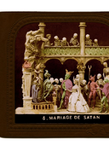 Szatan ze swoją świtą