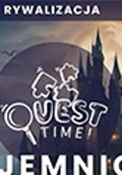 Plakat zapraszający na wydarzenie, na tle ciemnego nieba zamek z wieżami, wokół których latają trzy duże ptaki