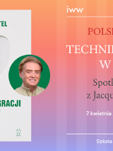 Plakat promujący książkę "Technika integracji w sercu" Jacques'a Martela oraz bezpłatne webinarium autorskie online 7 kwietnia 2026.