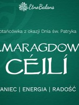 Tytuł wydarzenia na szmaragdowym tle