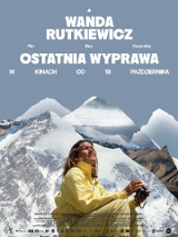 Plakat filmu "Wanda Rutkiewicz, Ostatnia wyprawa".