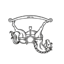 Logo baru Pijany Konik, szkic konika na biegunach do góry nogami.
