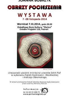 Wernisaż wystawy malarstwa Joanny Bobrzyk