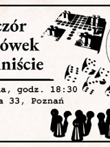 Informacje o wieczorze z planszówkami w Antykwariacie Bukinista.