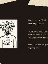 Czarne kontury Polski, a na nich okładka książki "Wielka radość w polskich domach". Obok napisy, które informują o wydarzniu.