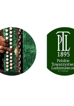 Logo Polskiego Towarzystwa Ludoznawczego.
