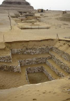 wykopaliska w Sakkarze - fot. J. Dąbrowski