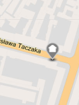 Mapa z zaznaczoną lokalizacją galerii