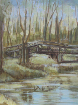 Wystawa prac Plener malarski - Skoki 2014