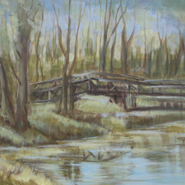 Wystawa prac Plener malarski - Skoki 2014