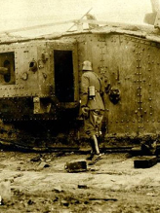 Z albumu Włodzimierza Suchockiego: po bitwie pod Cambrai, zdjęcie ze zbiorów WMW