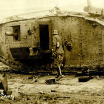 Z albumu Włodzimierza Suchockiego: po bitwie pod Cambrai, zdjęcie ze zbiorów WMW