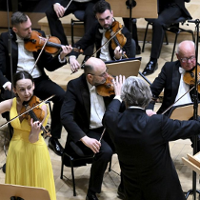 Z gościem za pulpitem