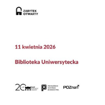 Informacja tekstowa o zwiedzaniu Biblioteki Uniwersyteckiej.