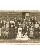 zbiorowa fotografia ślubna