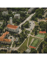 Kościół z lotu ptaka