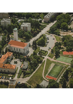 Kościół z lotu ptaka