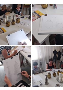 Uczestnicy w trakcie warsztatów