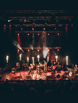 Członkowie zespołu w trakcie koncertu