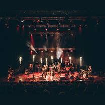 Członkowie zespołu w trakcie koncertu