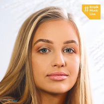 Magda Bereda na zdjęciu.