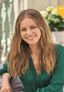 Agnieszka Cegielska na zdjęciu.