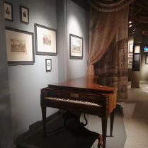 Na zdjęciu wnętrze Muzeum Instrumentów Muzycznych