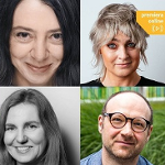Justyna Dąbrowska, Małgorzata Halber, Karolina Lewestam i Grzegorz Ptaszek na zdjęciu.