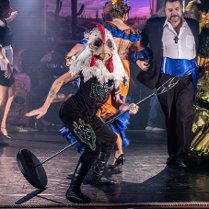 Na zdjęciu fragment przedstawienia.