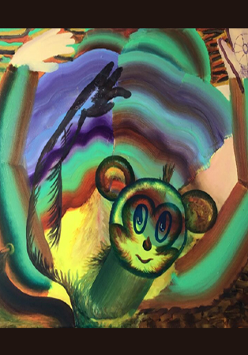 Jeden z obrazów Małgorzaty Wielek-Mandreli.