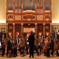 Na zdjęciu muzycy na scenie w Auli UAM.