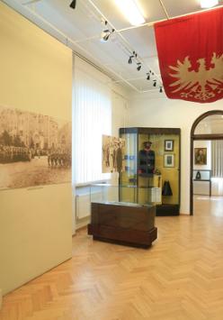 Na zdjęciu wnętrze muzeum.
