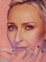 Na zdjęciu zbliżenie twarzy Anity Lipnickiej.