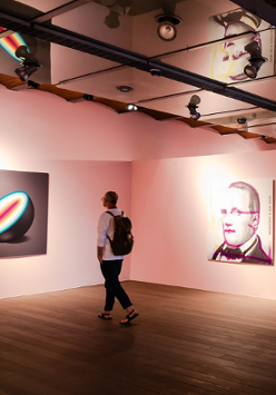 Na zdjęciu fragment wystawy.