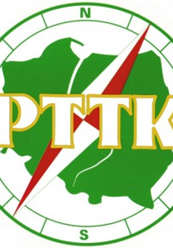 Zdjęcie przedstawia logo organizacji PTTK.