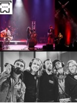 Zdjęcie to kolaż złożony z 3 fotografii zespołów, biorących udział w koncercie.