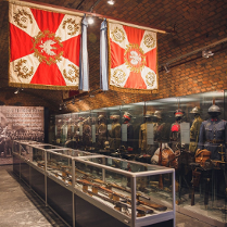 Na zdjęciu sala ekspozycyjna w muzeum.