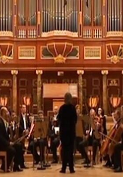 Na zdjęciu muzycy na scenie w Auli UAM.