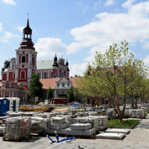 Na zdjęciu Plac Kolegiacki.