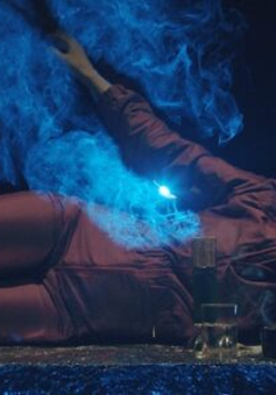 Zdjęcie zrobione w trakcie spektaklu.